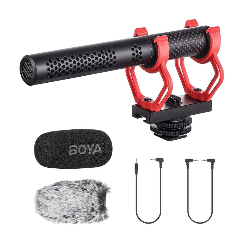 Boya BY-BM2040 External Shotgun Camera Microphone - ميكروفون